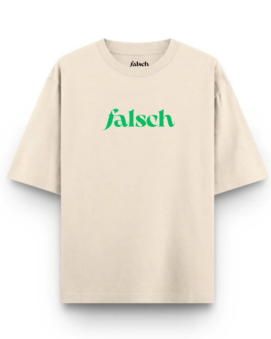 Static Beige Simulation Tee