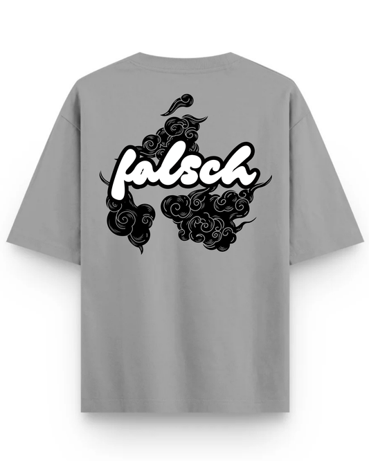 Grey Melange The Flame Tee