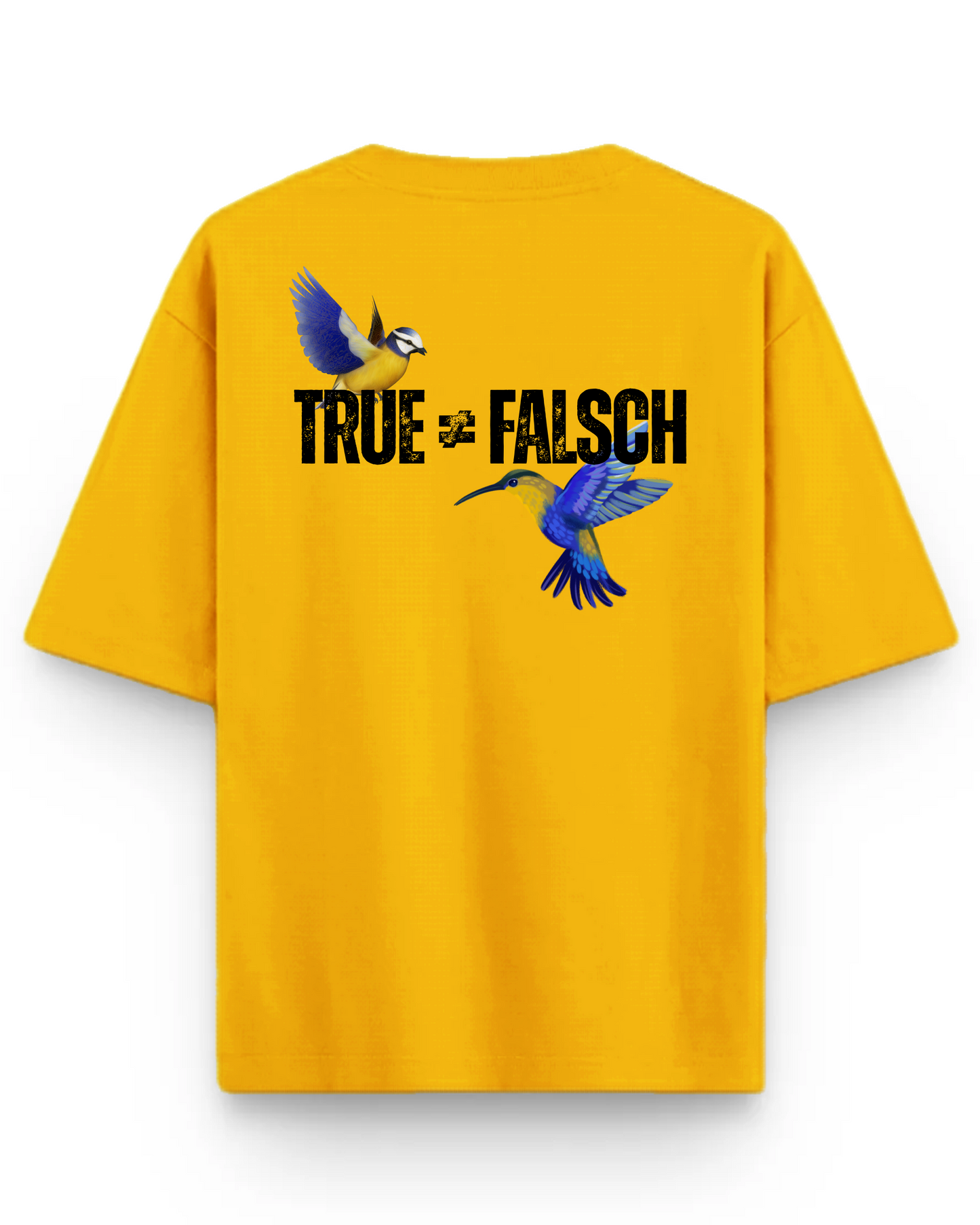 Mustard Yellow Twin Paradox Tee