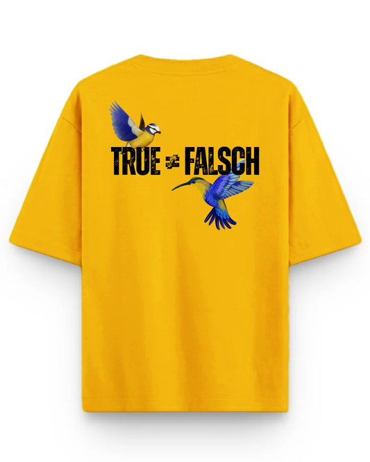 Mustard Yellow Twin Paradox Tee