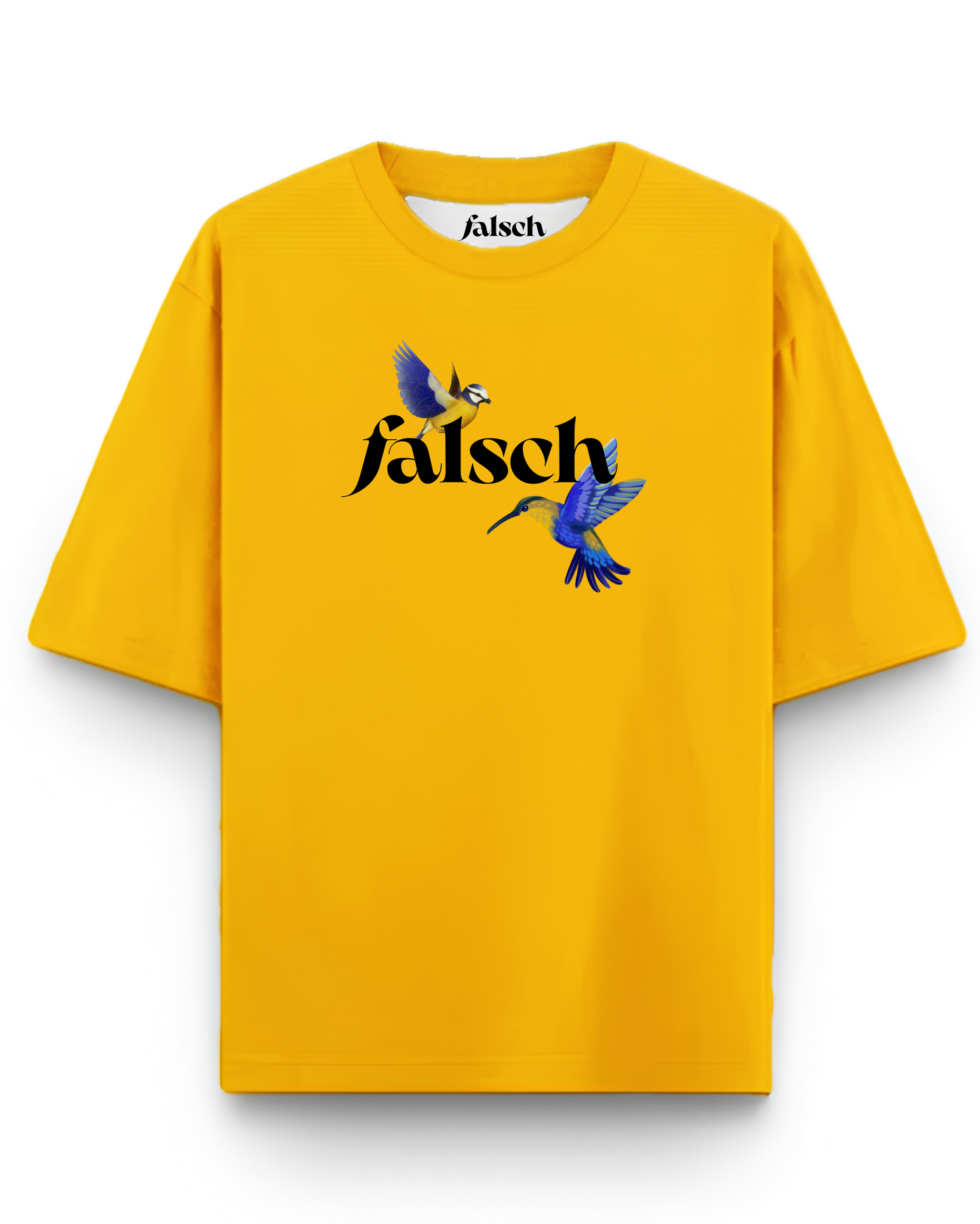 Mustard Yellow Twin Paradox Tee