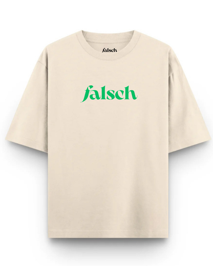 Static Beige Simulation Tee