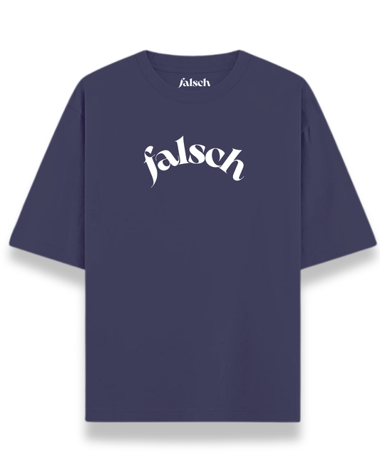 Onyx Navy Mirror Bloom Tee